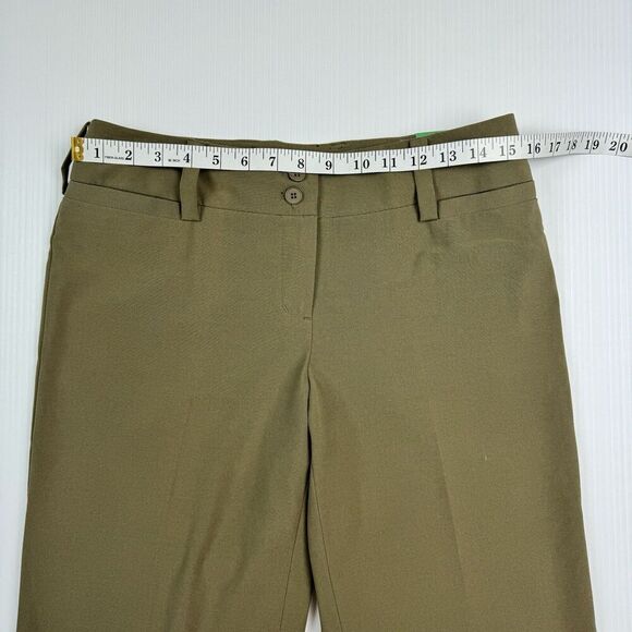 Focus 2000 Dress Pants Size 6 Flat Front Stretch Slacks - Picture 7 of 10